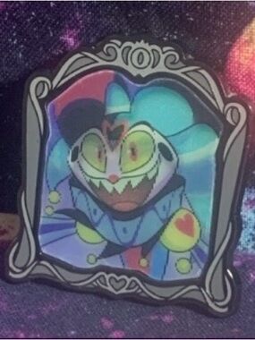 Helluva Boss Fizzarolli Fizz Lenticular Pin